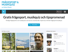 Tablet Screenshot of matteolsson.se